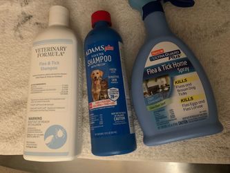 Dogs shampoo and sprays