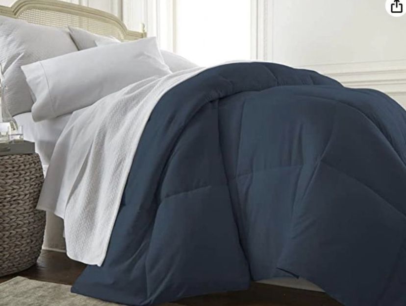 IEnjoy Home Some Type Of comforter,King Blue New