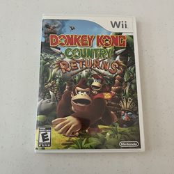 Donkey Kong Country Returns Wii
