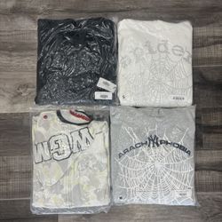 4 hoodies/zipup