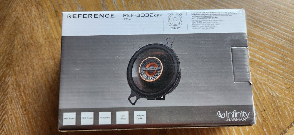Infinity Car Speakers 3.5"