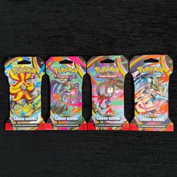 POKÉMON MEGA EVOLUTION CHAOS RISING SLEEVED BOOSTER PACKS