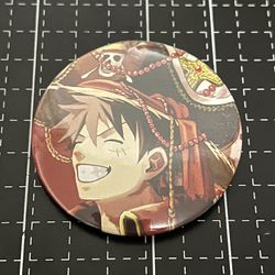 Anime Luffy Button Pin #2