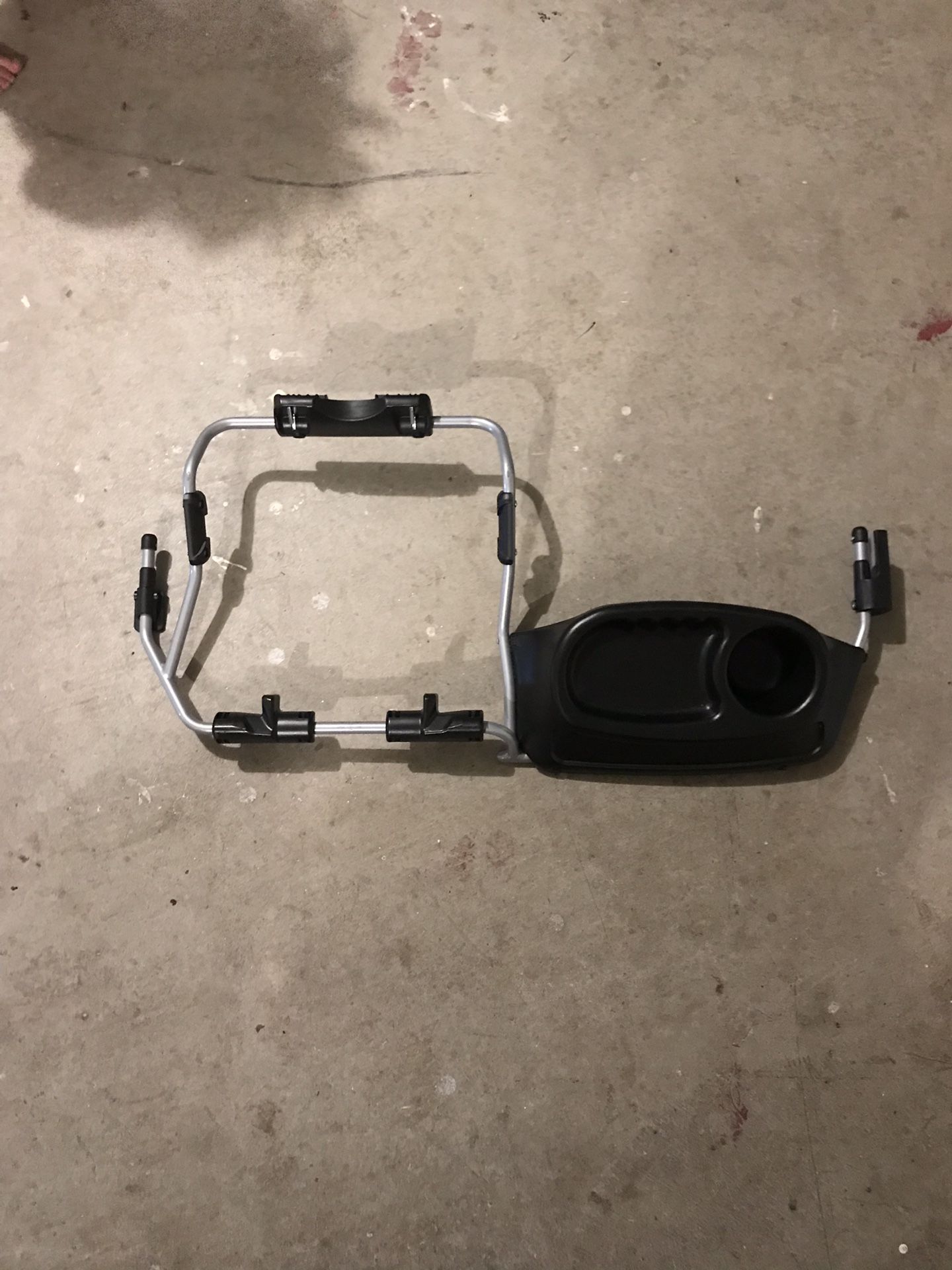 Bob double stroller - snack tray and adapter that fits with graco (click connect)