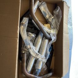 Harley 48 complete exhaust 2015