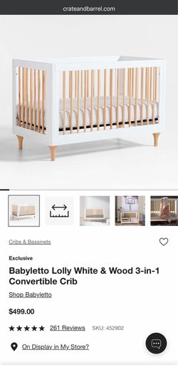 Babyletto convertible crib
