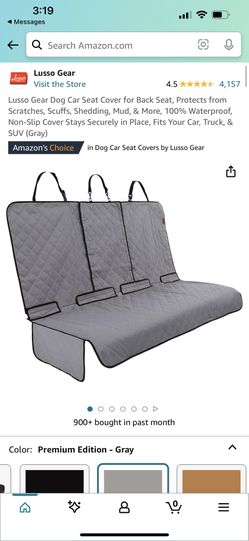 Dog Seat Cover