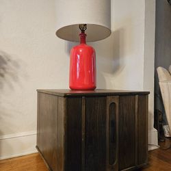 Mersman Lamp End Table Or Liquor Cabinet