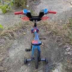 Boy Spider Man Bike 