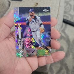 Fernando Tatis Jr. Topps Chrome X-fractor  Refactor  Rookie Cup Baseball Card