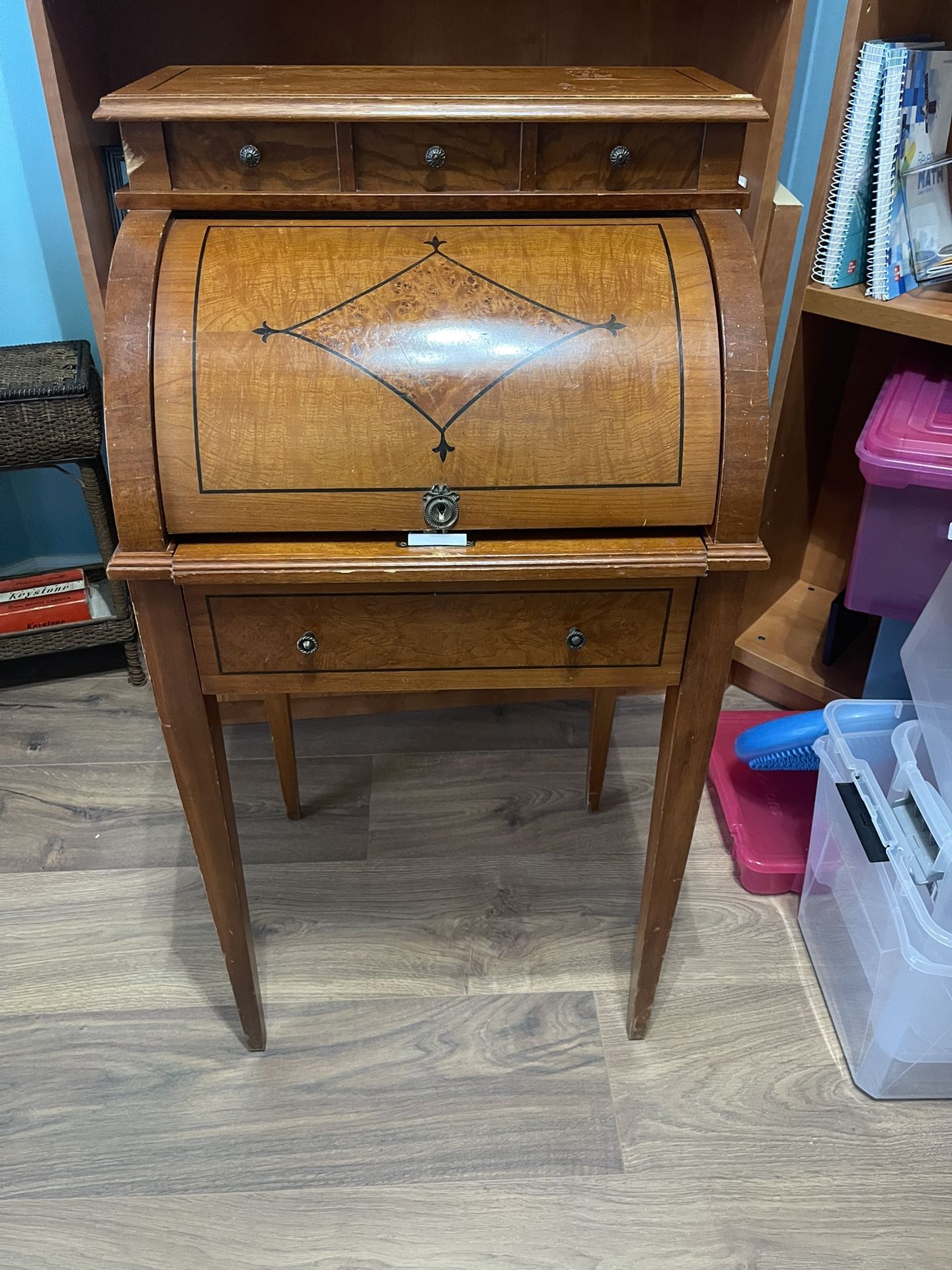 Antique Writing Desk. Unique/compact -Phenomal Piece