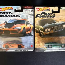 Fast And Furious Hot Wheels Premium Set