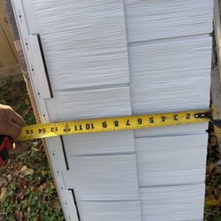 Shake RS Double 6-in Shake Heritage Gray Vinyl Siding Panel 14.5-in x 48.75-in 4.07-sq ft /piece