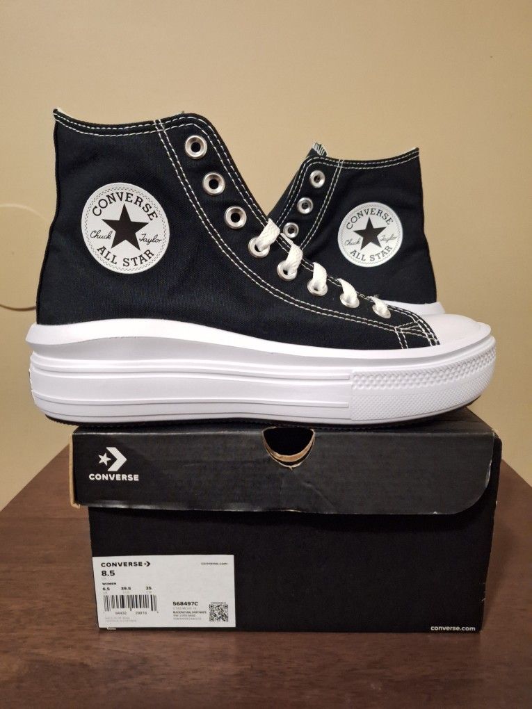Converse Move Hi Platform Womens 8 or 8.5