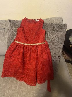4T Christmas Dress Little Girl