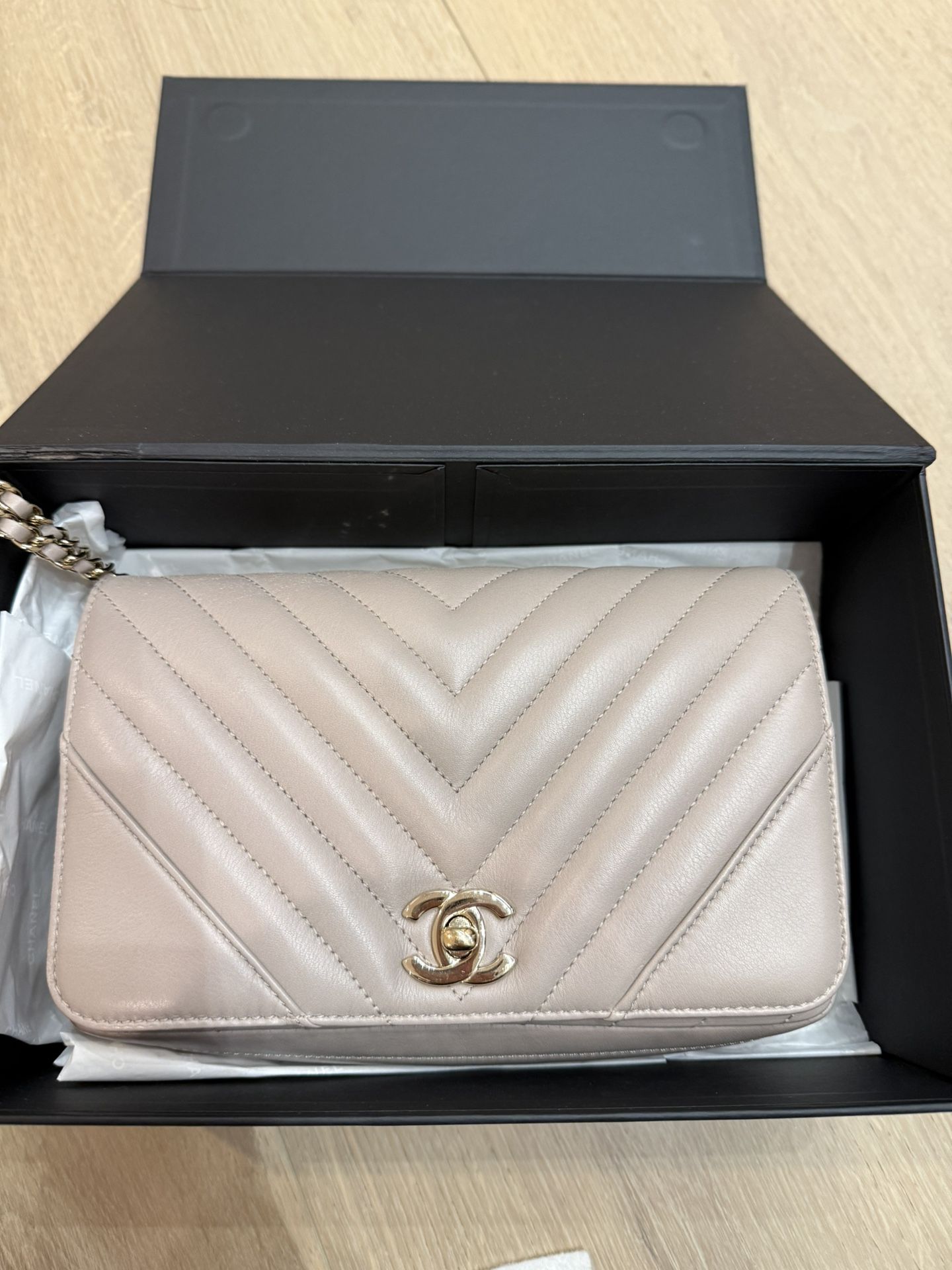 Chanel Chevron Flap Bag