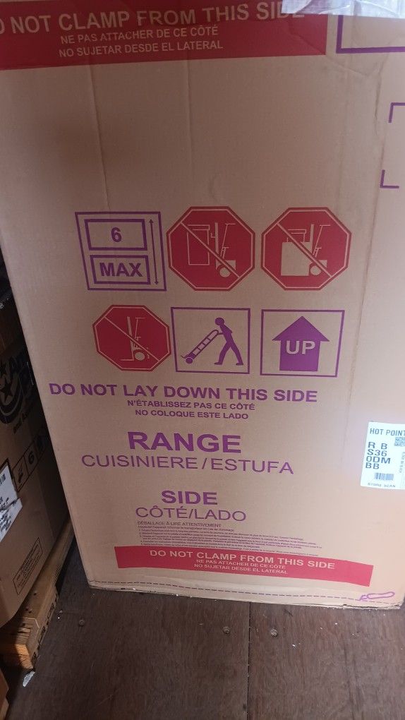 New Black Electric Stove