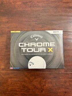 Callaway Chrome Tour X golf balls
