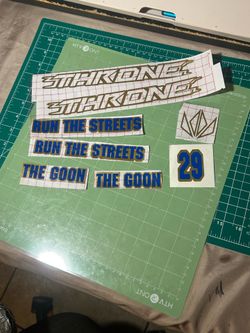 Throne sticker kit