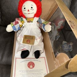 95th Anniversary Edition Raggedy Ann New In Box 11" Plush 2009 Rare