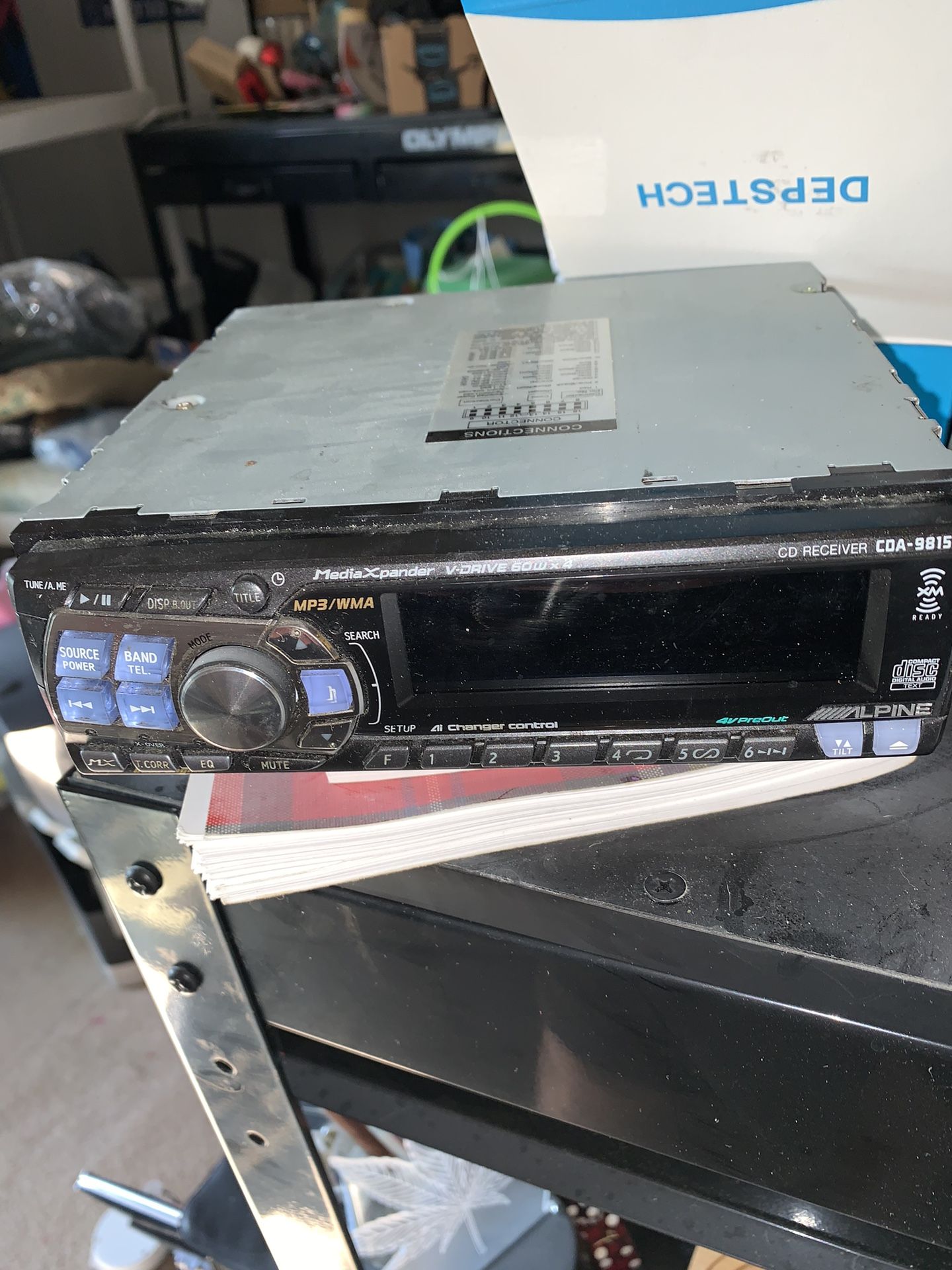 Alpine Cd Receiver CDA-9815 for Sale in Las Vegas, NV - OfferUp