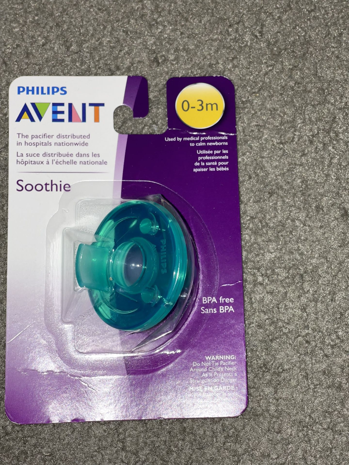 Pacifier Avent Philips + 4 Pacifier Holder 
