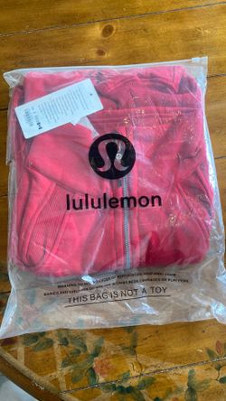 Lulu half zip red