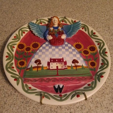 Jim Shore Angel Plates