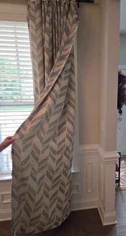 Vintage Jacquard Reversible Curtains