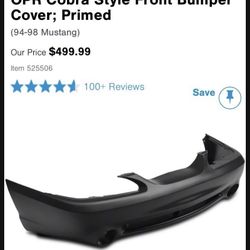 Mustang Bumper Cover