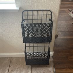 Black Decorative Hang Up