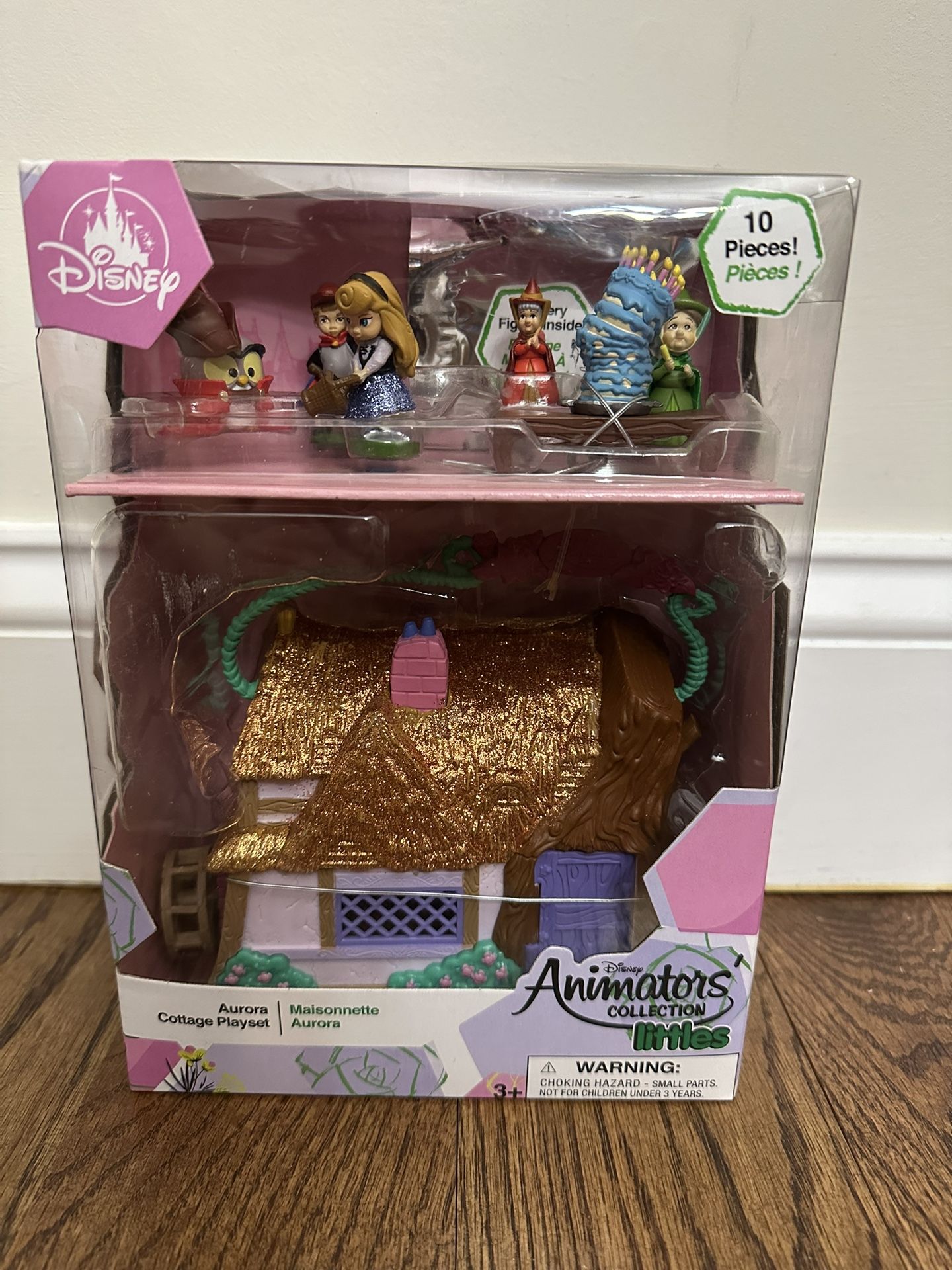 Disney Animators' Littles Aurora Cottage Play Set – Sleeping Beauty