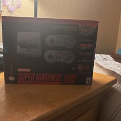 Super Nintendo System Classic Edition- Includes Games