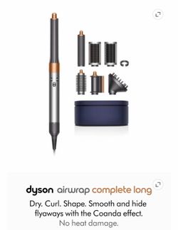 Dyson Airwrap™ multi-styler and dryer Complete Long Diffuse | Nickel/Copper |