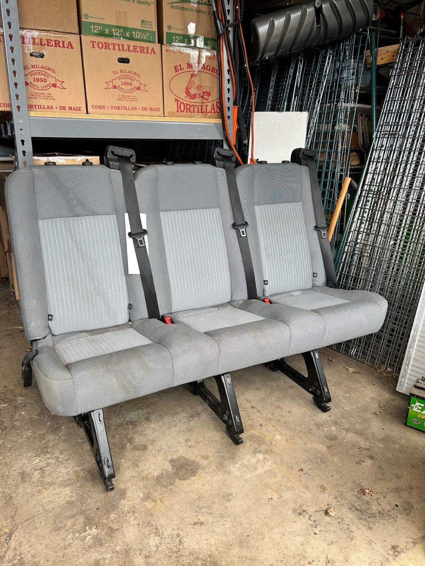 Ford Transit 3 Seat Bench