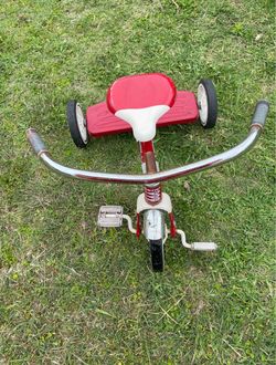 VINTAGE RADIO FLYER TRICYCLE Model#34T Retro Red
