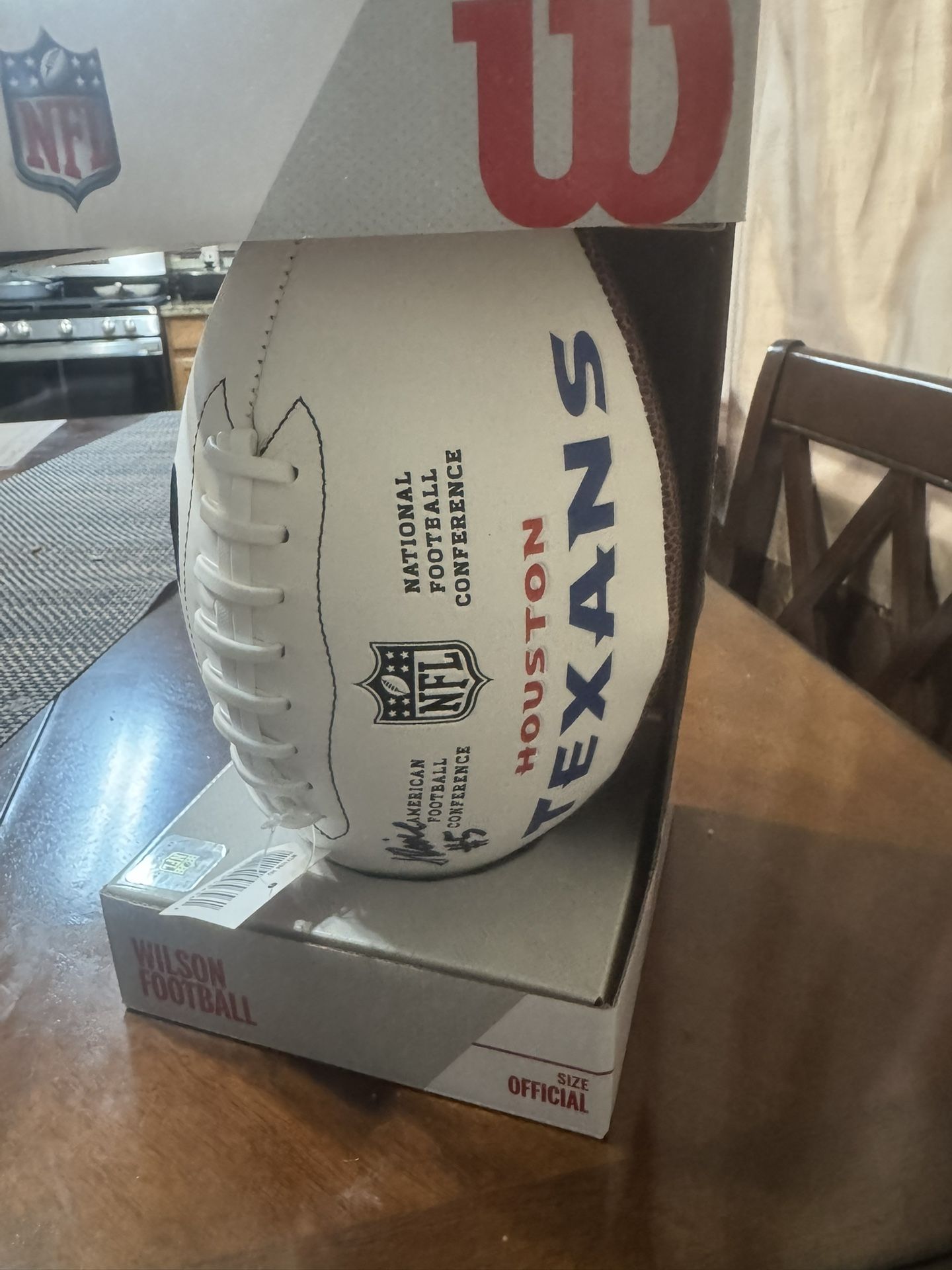 Signed Jalen Pitre Ball