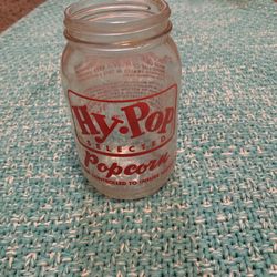 Vintage Hy-Pop Glass Jar