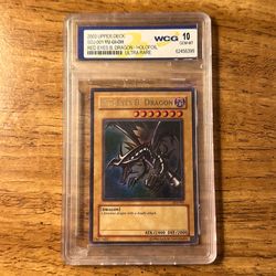 2003 Upper Deck Sdj-001 Yu-gi-oh Red Eyes B. Dragon - Holofoil Ultra Rare WCG 10