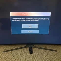 2019 Samsung 60 Inched,Curved Tv