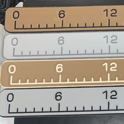 FISHING RULER BOAT STICKER 36IN LONG