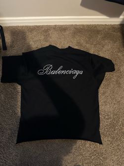 Balenciaga Gem Cropped tee
