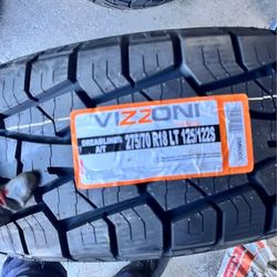 Evolux Rotator A/T LT275/55R20 10-ply tires — set of 4