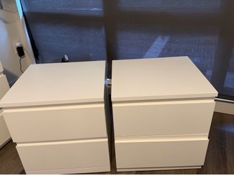 2-drawer chest, white/with 2 drawers