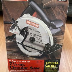 Brand New Craftsman 7 1/4” Circular Saw