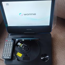 Wonnie Portable DVD Player with Remote Model # W-U928BL