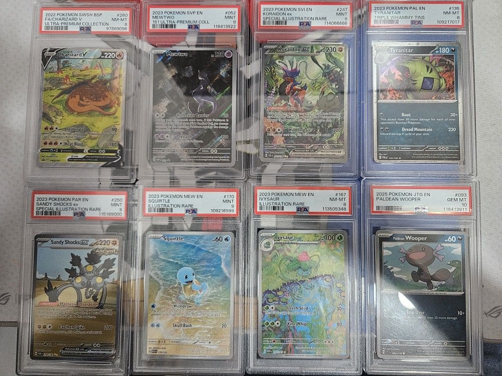 Selling/Trading Pokemon PSA Graded Slabs