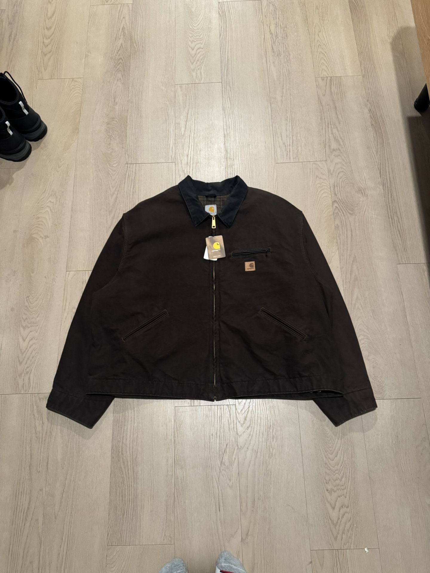Vintage 2014 Carhartt J97 Detroit Duck Work Jacket (4XL) – Brand New w/ Tags