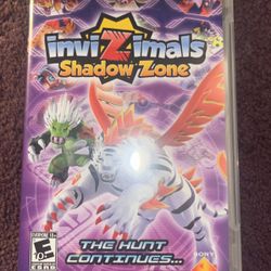 PSP INVIZIMALS Shadow Zone