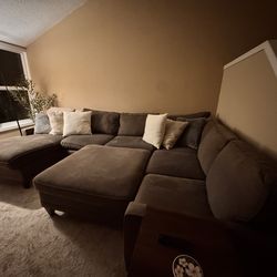 Sectional with Chaise and Ottoman